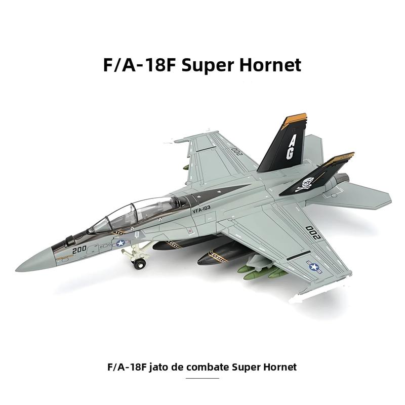 Modelo De Aeronave De Ataque F-18 Super Hornet Da Série Militar 1